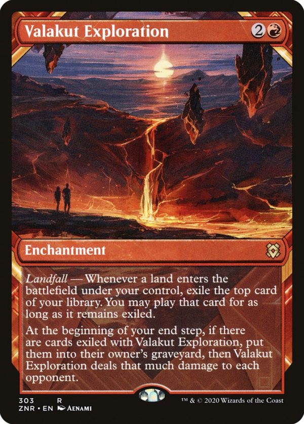 Valakut Exploration (Showcase) [Zendikar Rising] Online now