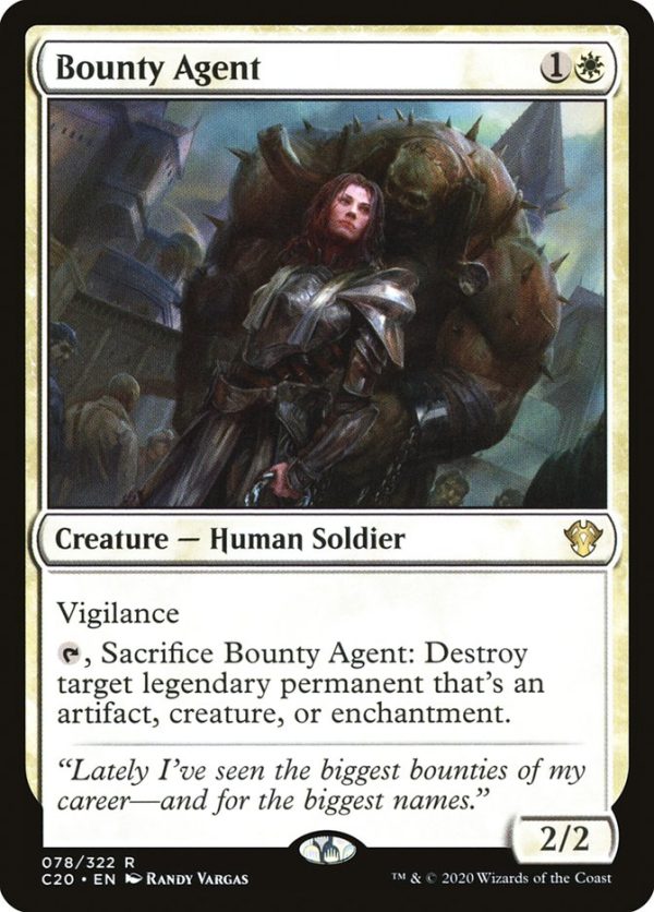 Bounty Agent [Commander 2020] Fashion