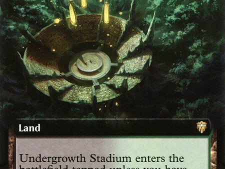 Undergrowth Stadium (Extended Art) [Commander Legends] Supply