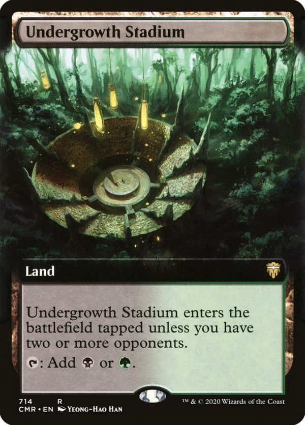 Undergrowth Stadium (Extended Art) [Commander Legends] Supply