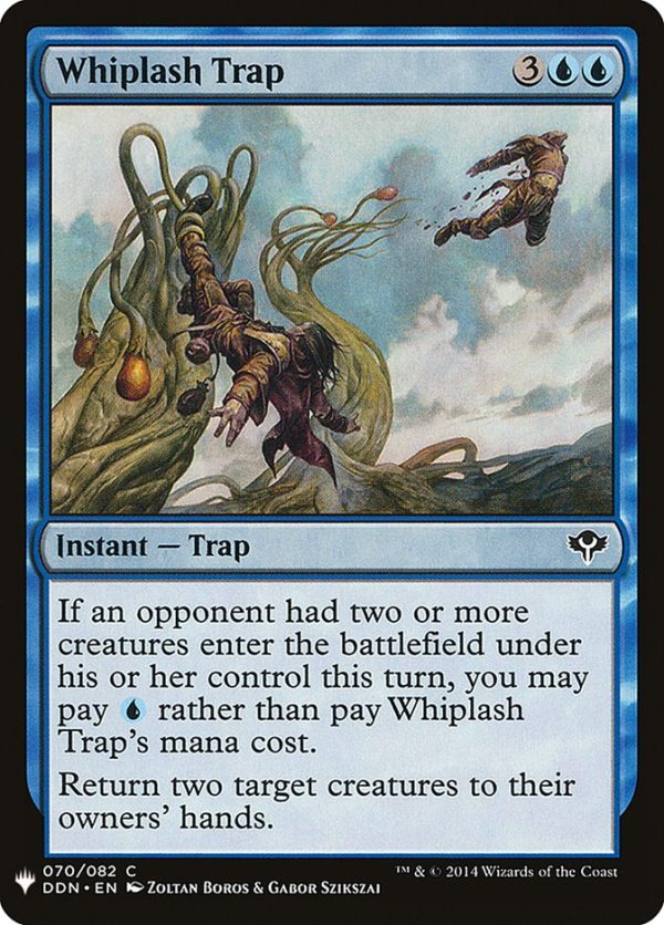 Whiplash Trap [Mystery Booster] Cheap