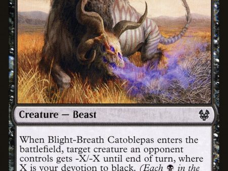 Blight-Breath Catoblepas [Theros Beyond Death] Discount