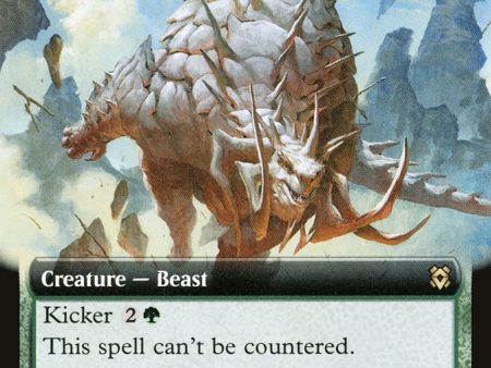 Cragplate Baloth (Extended Art) [Zendikar Rising] For Discount