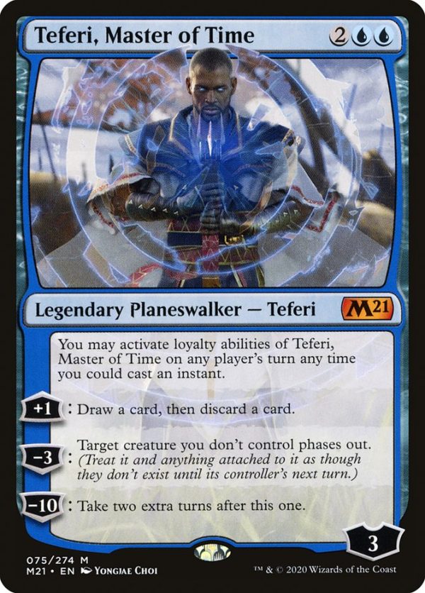 Teferi, Master of Time (075) [Core Set 2021] Online Sale