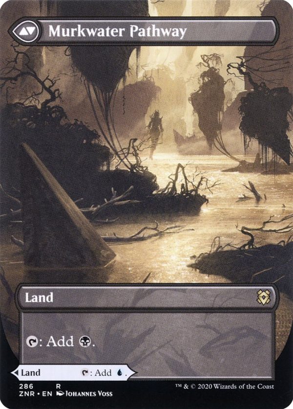 Clearwater Pathway    Murkwater Pathway (Borderless Alternate Art) [Zendikar Rising] Online Sale