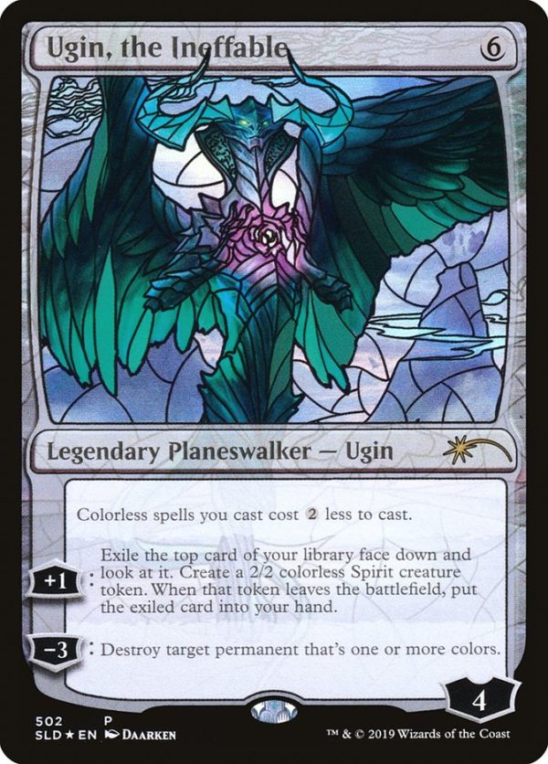 Ugin, the Ineffable (Stained Glass) [Secret Lair Drop Promos] on Sale