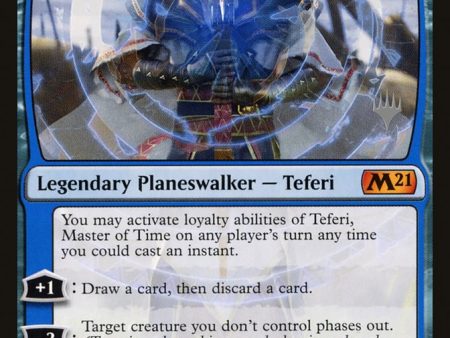 Teferi, Master of Time (Promo Pack) (75) [Core Set 2021 Promos] Online Hot Sale