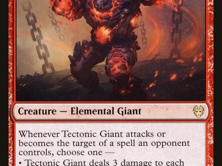 Tectonic Giant [Theros Beyond Death] For Sale