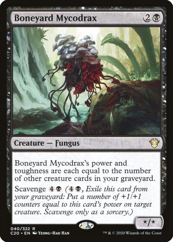 Boneyard Mycodrax [Commander 2020] Supply