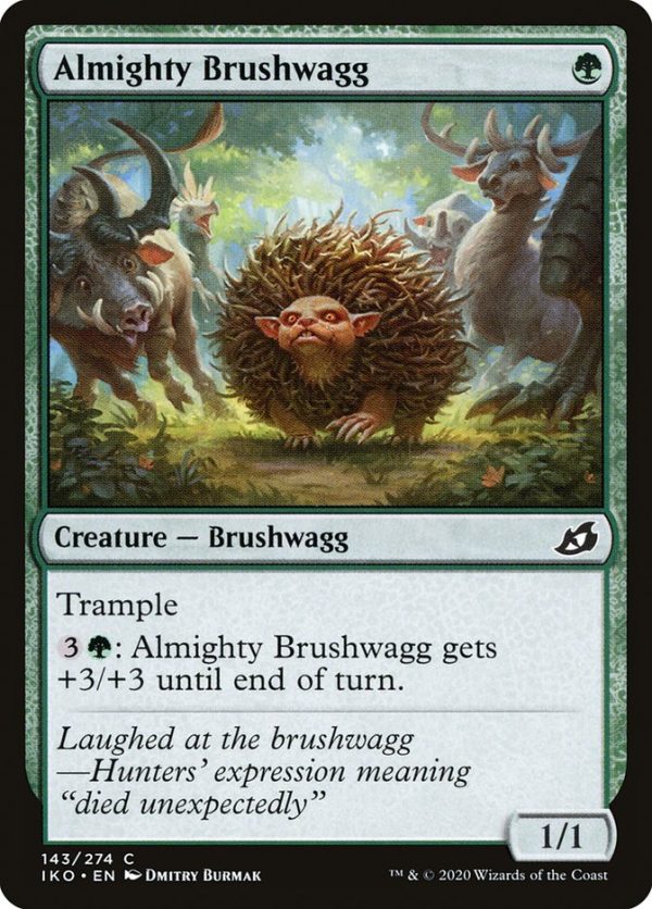 Almighty Brushwagg [Ikoria: Lair of Behemoths] Sale