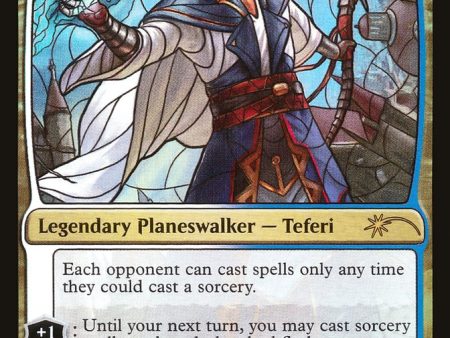 Teferi, Time Raveler (Stained Glass) [Secret Lair Drop Promos] Fashion