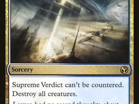 Supreme Verdict [Mystery Booster] Supply