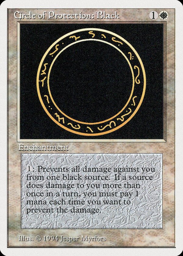 Circle of Protection: Black [Summer Magic   Edgar] Online