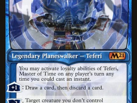 Teferi, Master of Time (Showcase) (293) [Core Set 2021] Supply