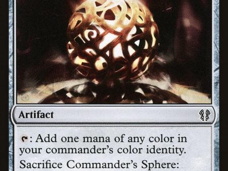 Commander s Sphere [Zendikar Rising Commander] Hot on Sale