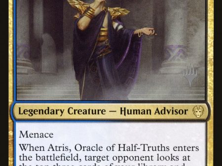 Atris, Oracle of Half-Truths (Promo Pack) [Theros Beyond Death Promos] Online Hot Sale