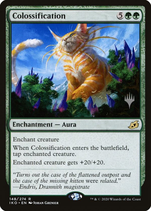 Colossification (Promo Pack) [Ikoria: Lair of Behemoths Promos] For Cheap