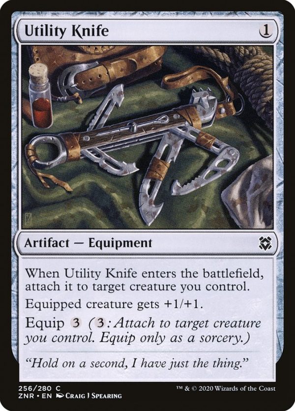 Utility Knife [Zendikar Rising] Online Sale