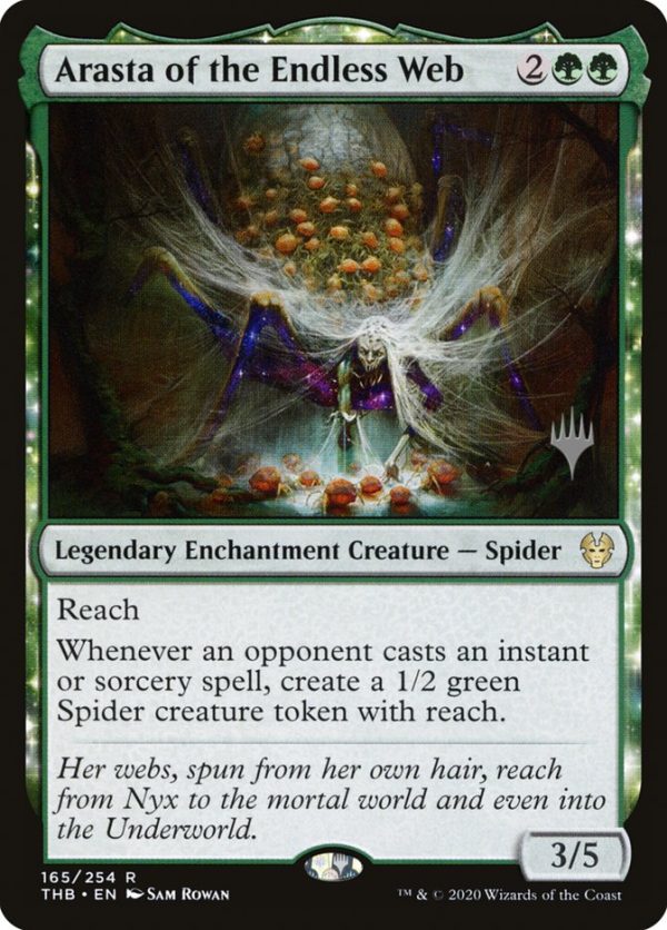 Arasta of the Endless Web (Promo Pack) [Theros Beyond Death Promos] Discount