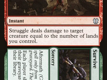 Struggle    Survive [Zendikar Rising Commander] For Discount