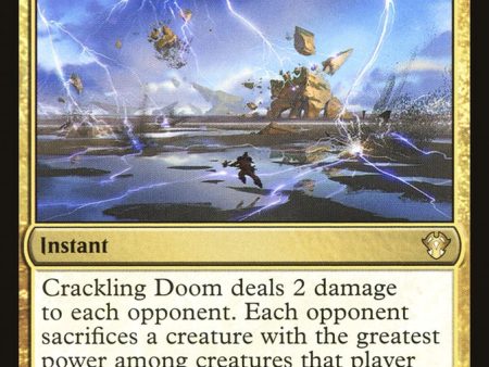 Crackling Doom [Commander 2020] Sale