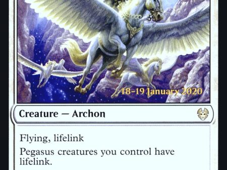 Archon of Sun s Grace [Theros Beyond Death Prerelease Promos] Sale