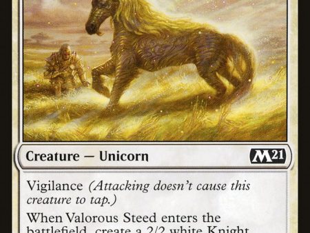 Valorous Steed [Core Set 2021] Sale