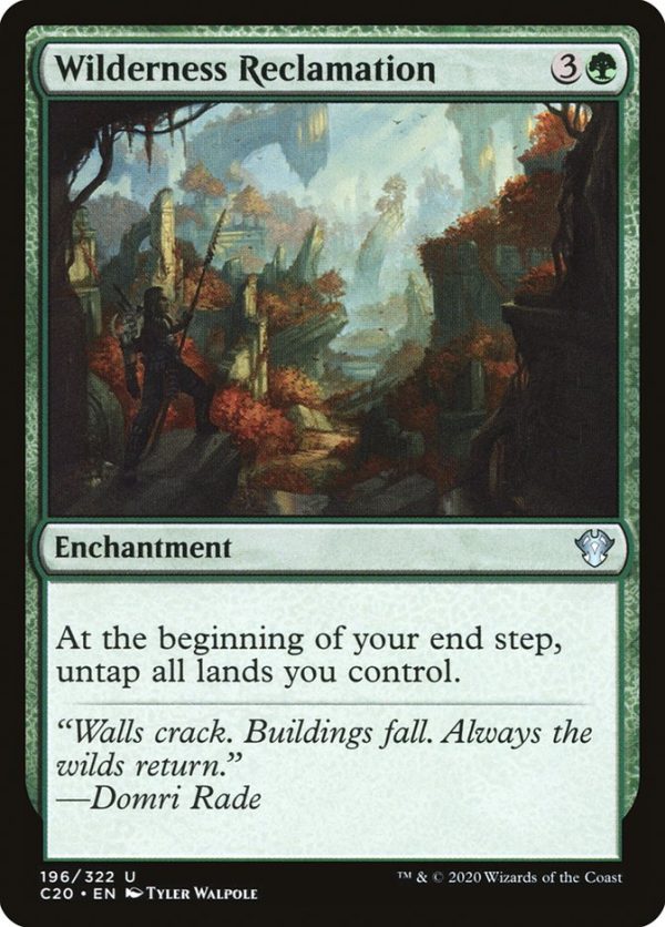 Wilderness Reclamation [Commander 2020] Cheap