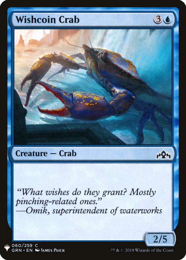 Wishcoin Crab [Mystery Booster] on Sale