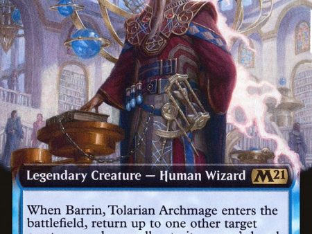 Barrin, Tolarian Archmage (Extended Art) [Core Set 2021] Online now