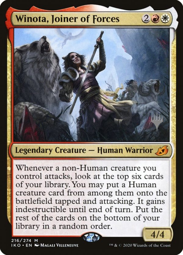 Winota, Joiner of Forces (Promo Pack) [Ikoria: Lair of Behemoths Promos] Online now