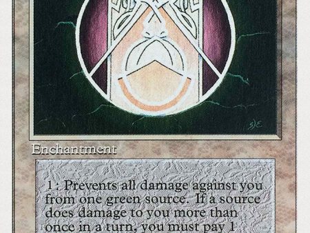 Circle of Protection: Green [Summer Magic   Edgar] Cheap