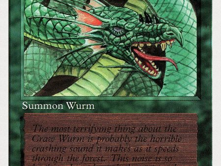 Craw Wurm [Summer Magic   Edgar] For Cheap