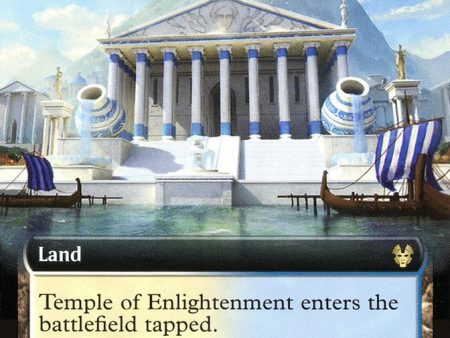 Temple of Enlightenment (Extended Art) [Theros Beyond Death] For Sale