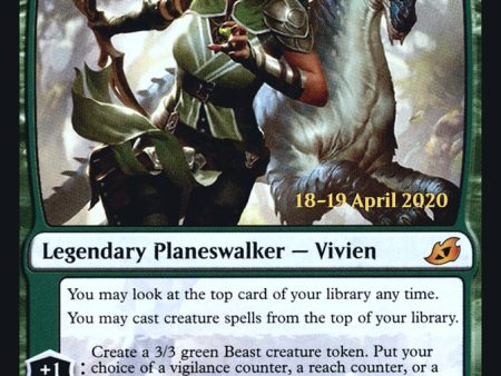 Vivien, Monsters  Advocate [Ikoria: Lair of Behemoths Prerelease Promos] Online