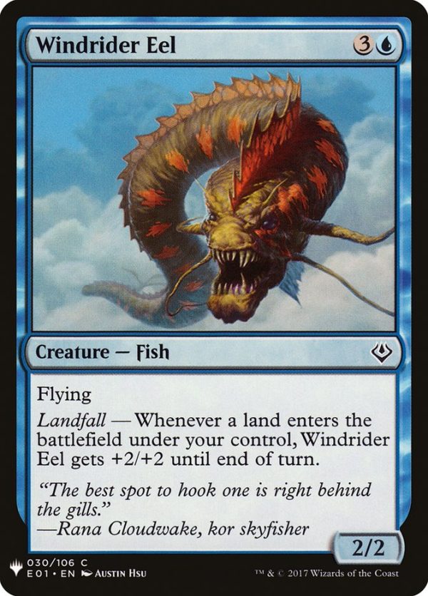 Windrider Eel [Mystery Booster] For Discount