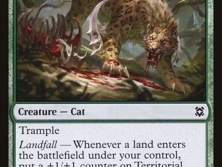 Territorial Scythecat [Zendikar Rising] Hot on Sale