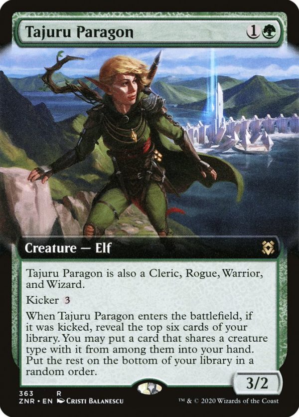 Tajuru Paragon (Extended Art) [Zendikar Rising] Fashion