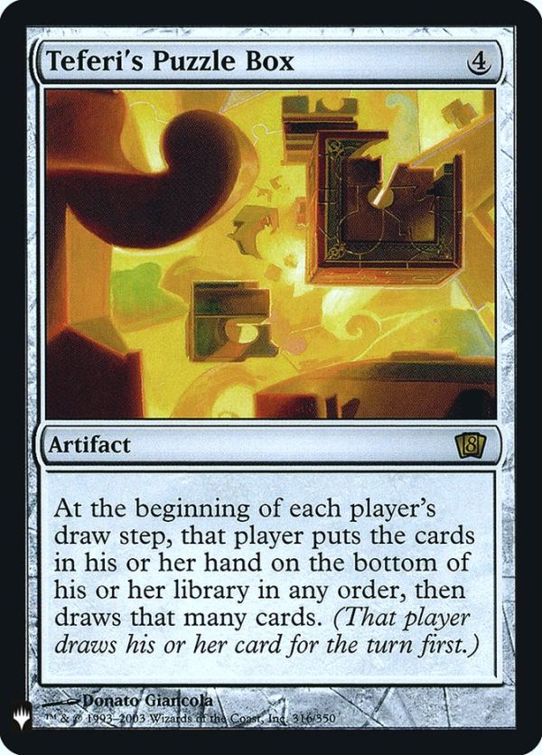 Teferi s Puzzle Box [Mystery Booster] For Cheap