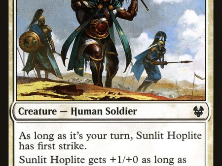 Sunlit Hoplite [Theros Beyond Death] Sale