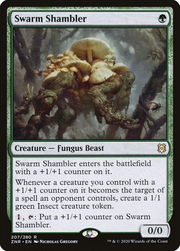 Swarm Shambler [Zendikar Rising] Supply