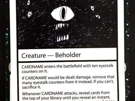 Underdark Beholder [Mystery Booster Playtest Cards] Hot on Sale