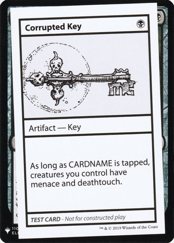 Corrupted Key [Mystery Booster Playtest Cards] Online Sale