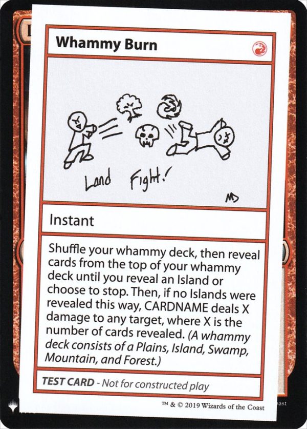 Whammy Burn [Mystery Booster Playtest Cards] Cheap